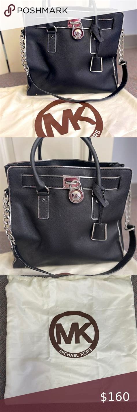 michael kors hamilton specchio bag dunkelbraun|Michael Kors Hamilton.